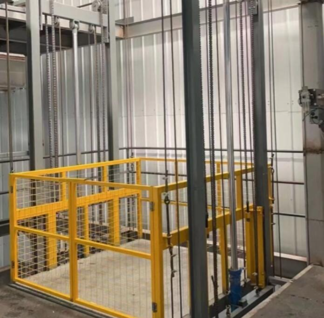 渝水导轨式升降机一般加工周期